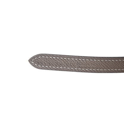 Hermes Swift Epsom 13mm Focus Belt H Belt 65 Black Etoupe 5 of 5