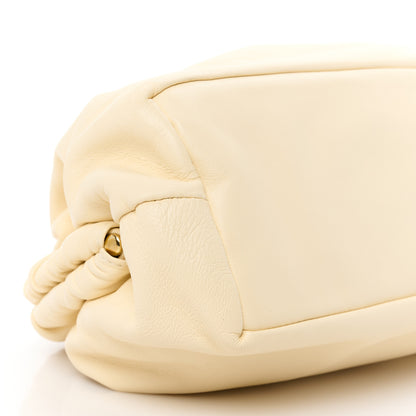 Mansur Gavriel Lambskin Cloud Clutch Crema 10 of 11
