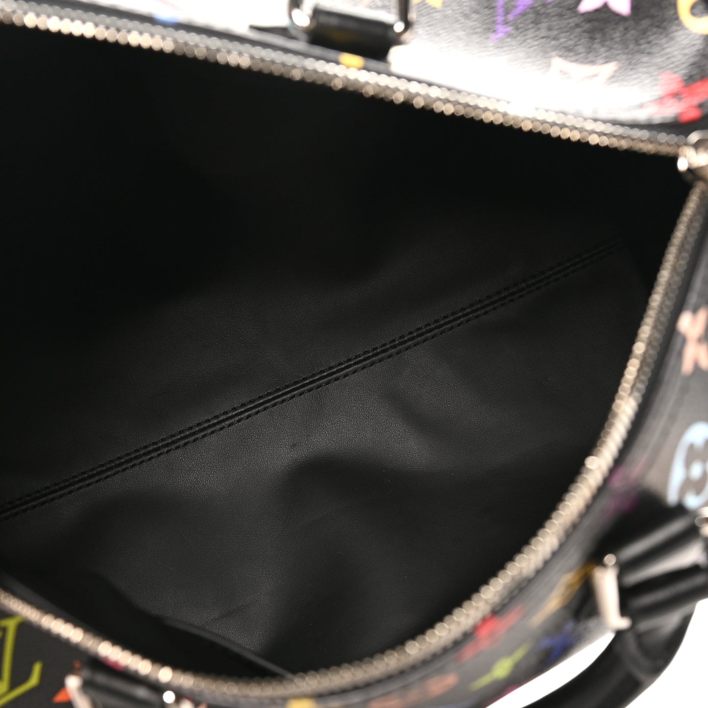 LV X TM Monogram Multicolor Speedy Soft 30 Black