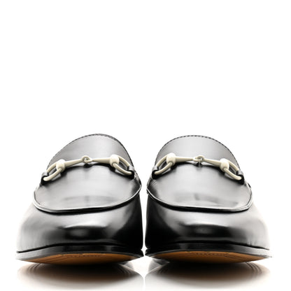 Gucci Calfskin Womens Horsebit Betis Glamour Moccasin Loafers 40 Black 2 of 10