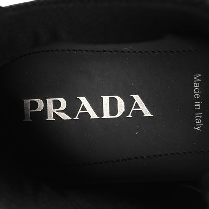 Prada Brushed Calfskin Mens Systeme Sneakers 10 Black 9 of 9