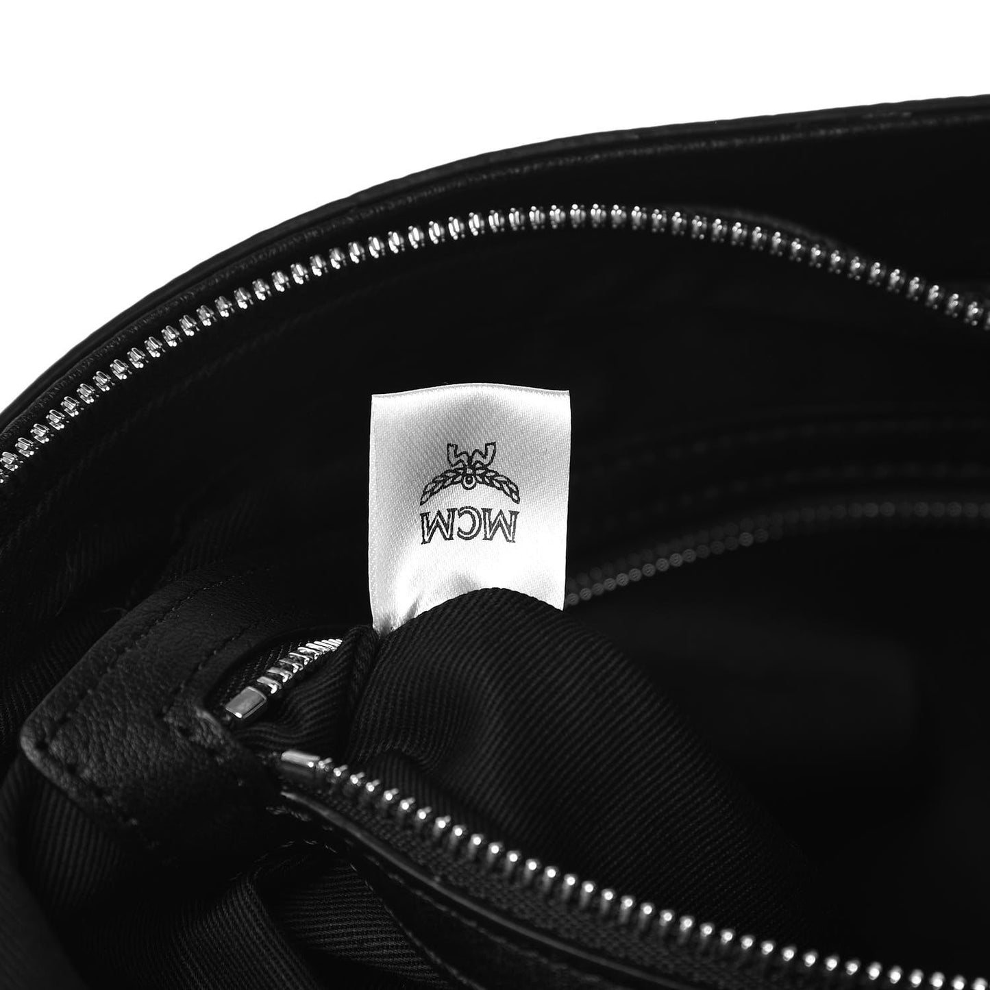 Calfskin Ottomar Monogram Medium Klara Shopper Tote Black