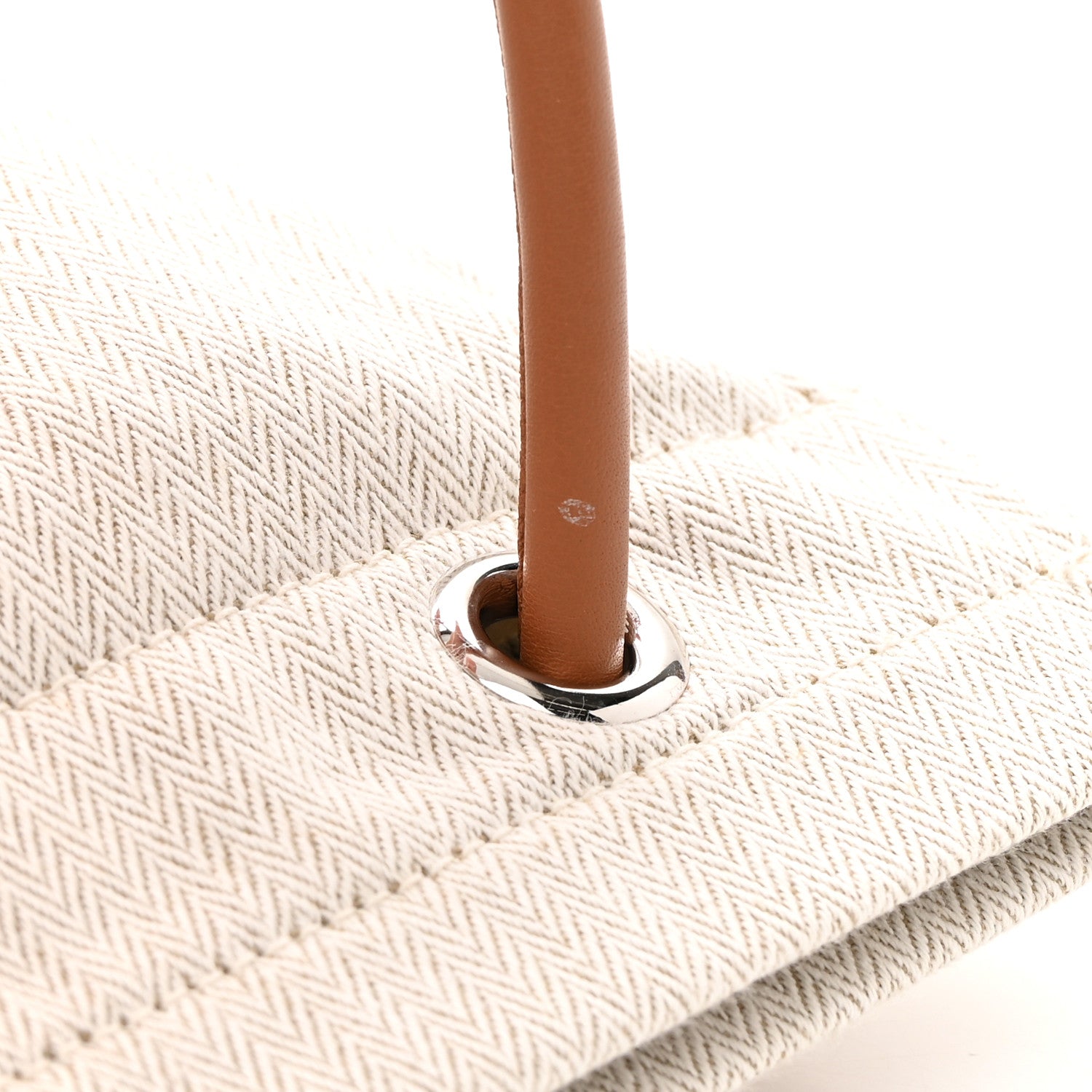 Hermes Canvas Swift Aline Grooming Bag Gold 12 of 12