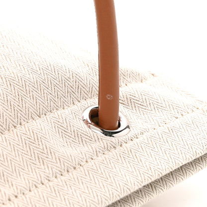 Hermes Canvas Swift Aline Grooming Bag Gold 12 of 12