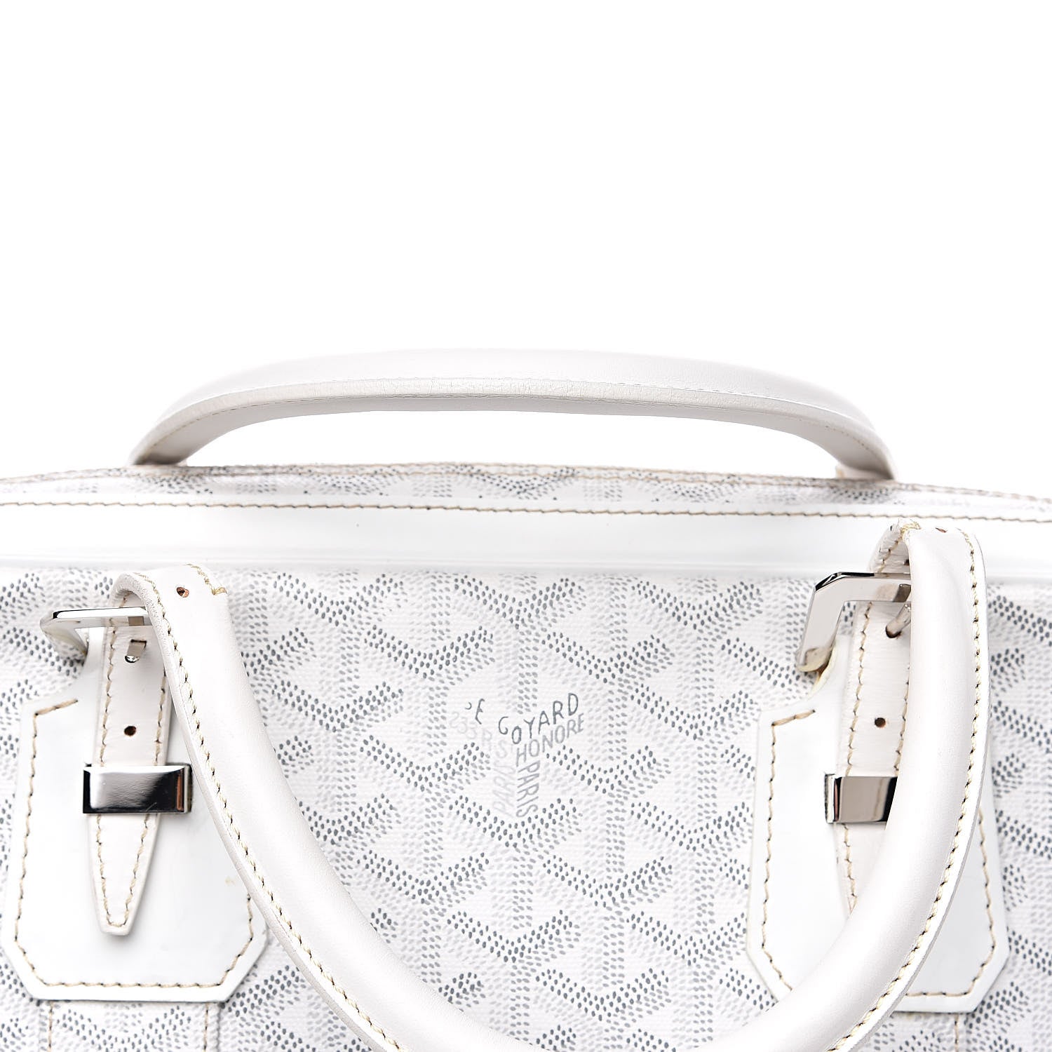 Goyard Goyardine Ambassade PM Briefcase White 15 of 15
