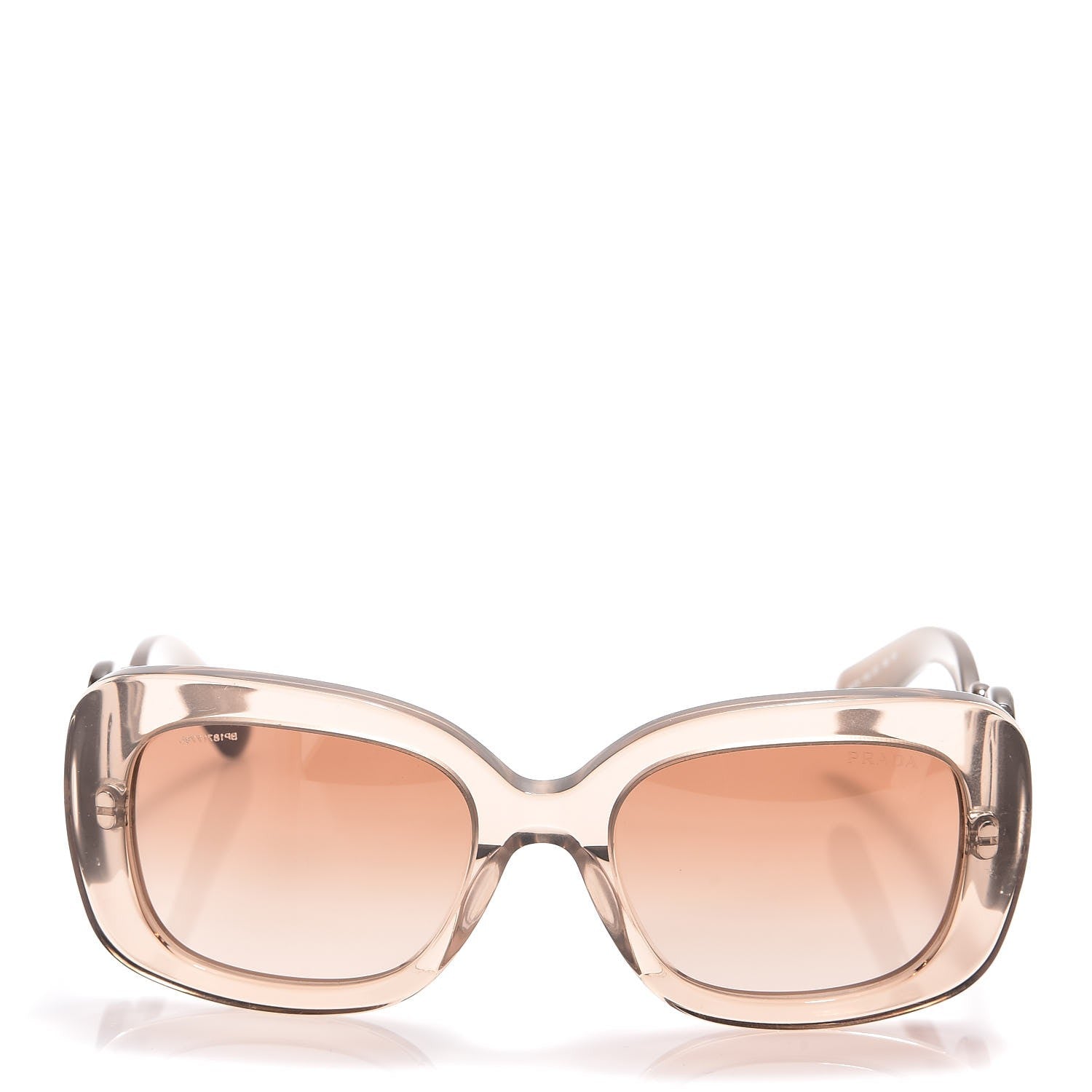 Prada Acetate Baroque Sunglasses SPR 27O Beige 2 of 6