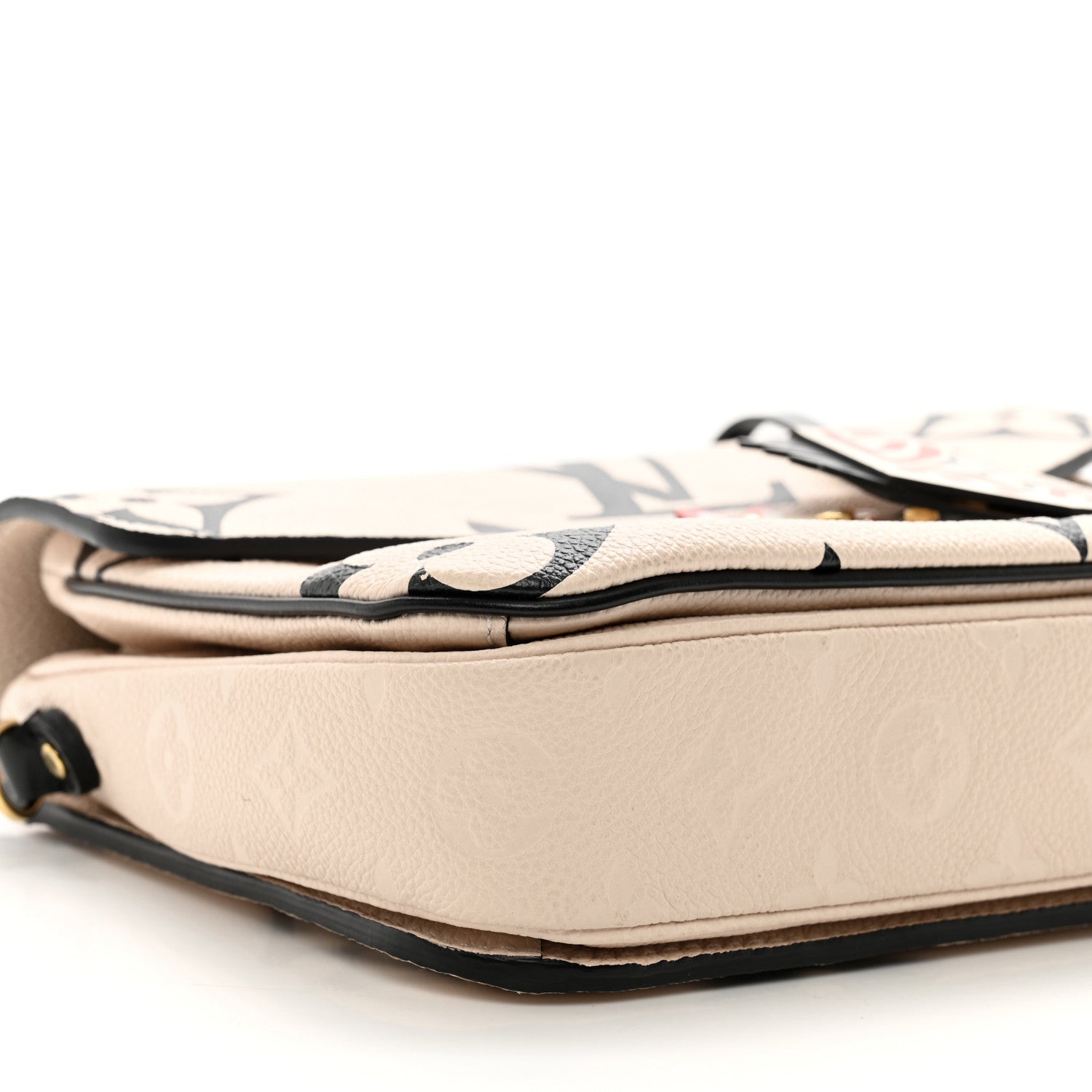 Louis Vuitton Empreinte Monogram Giant Crafty Pochette Metis Creme Black 8 of 11