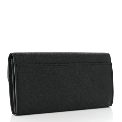 Louis Vuitton Empreinte Sarah Wallet NM Black 3 of 10