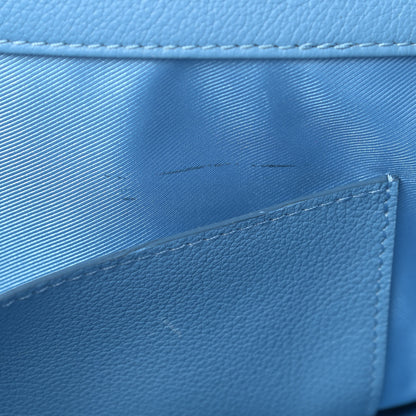 Louis Vuitton Calfskin Lockme MM Bleuet 11 of 11