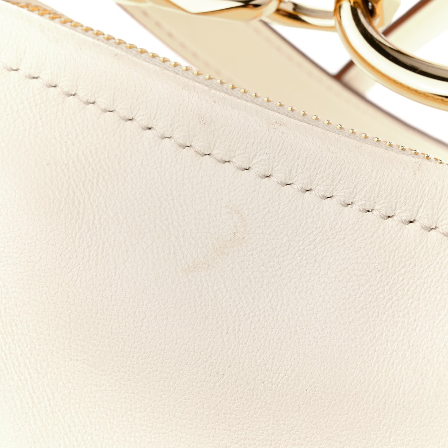 Valentino Garavani Nappa Mini Vlogo Moon Hobo Bag Ivory 12 of 20