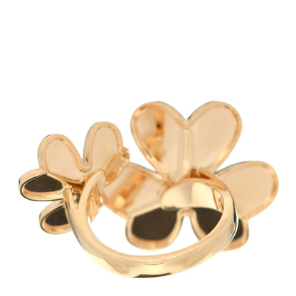 Van Cleef & Arpels 18K Yellow Gold Diamond Frivole Between The Finger Ring 50 5.25 3 of 6