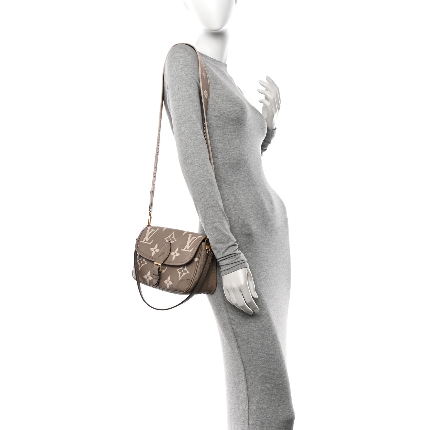 Empreinte Monogram Giant Diane Tourterelle Creme