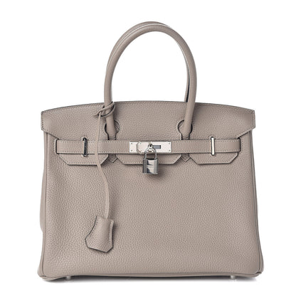 Hermes Togo Birkin 30 Gris Asphalte 1 of 30