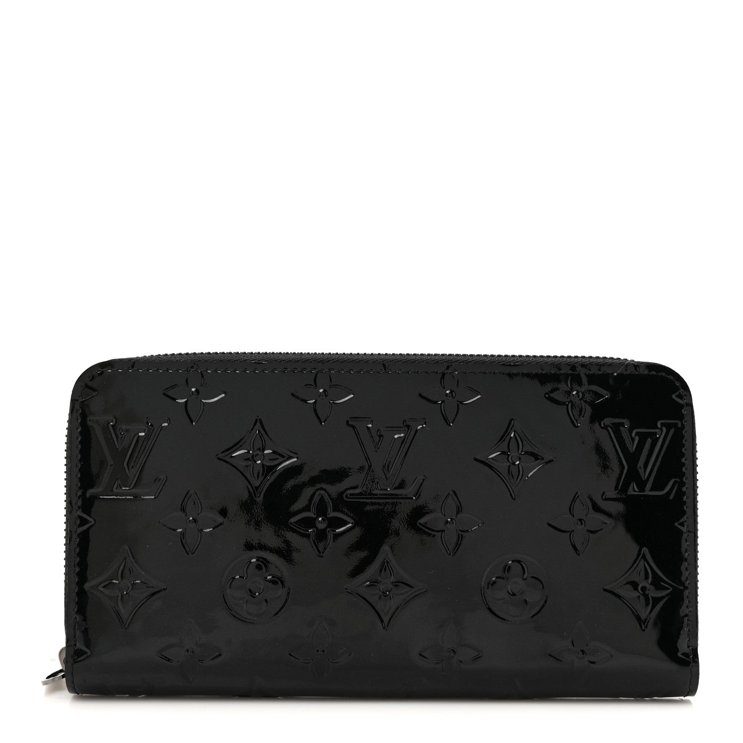 Louis Vuitton Vernis Zippy Wallet Noir Magnetique 1 of 8