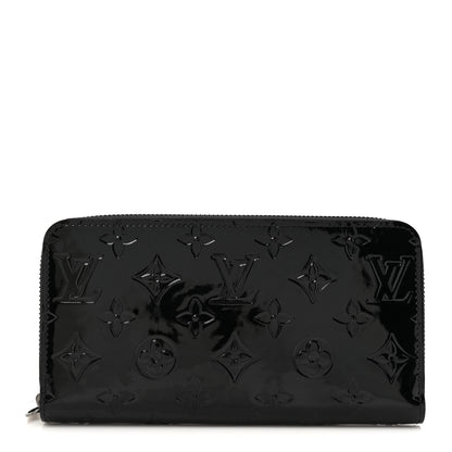 Louis Vuitton Vernis Zippy Wallet Noir Magnetique 1 of 8
