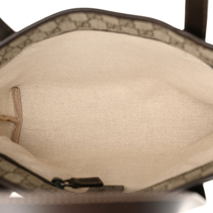 Gucci GG Supreme Monogram Small Joy Tote Dark Brown 5 of 11