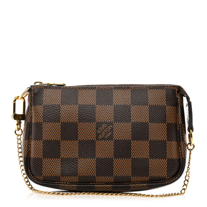 Louis Vuitton Damier Ebene Mini Pochette Accessories 1 of 7