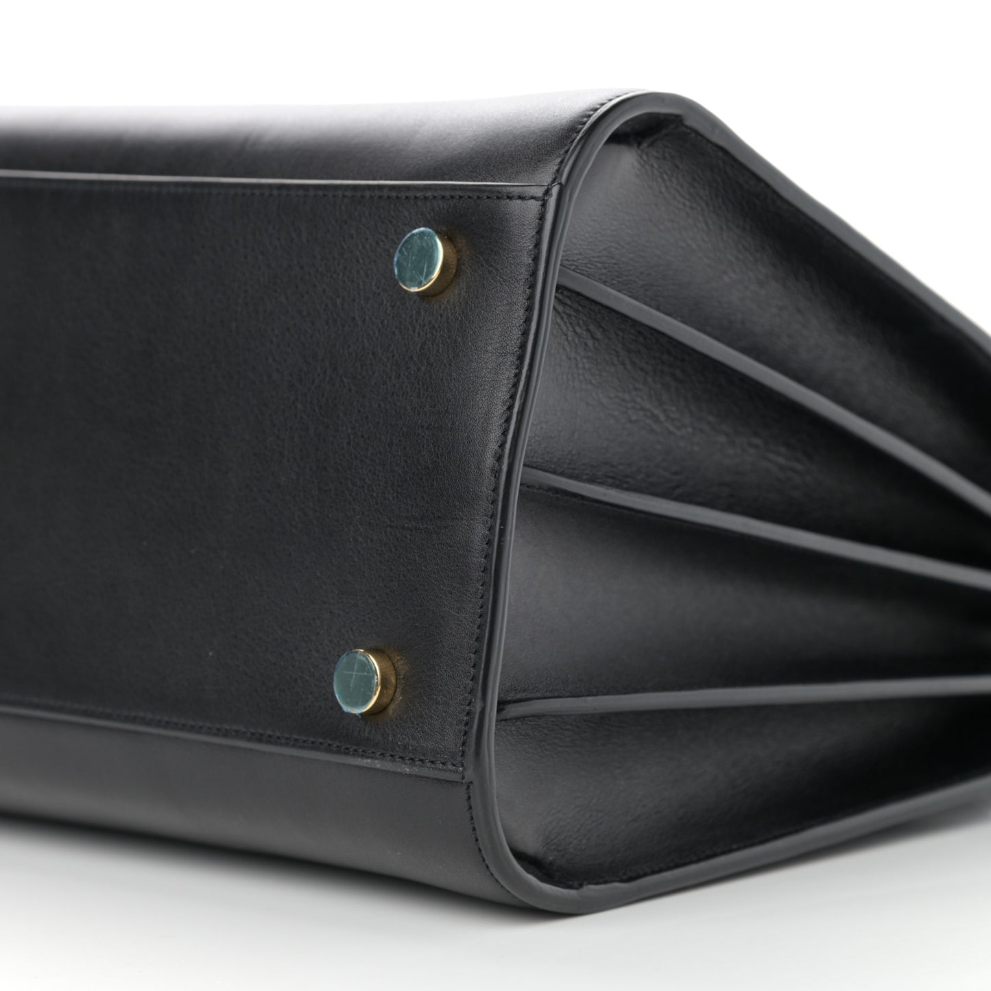 Calfskin Small Sac De Jour Black