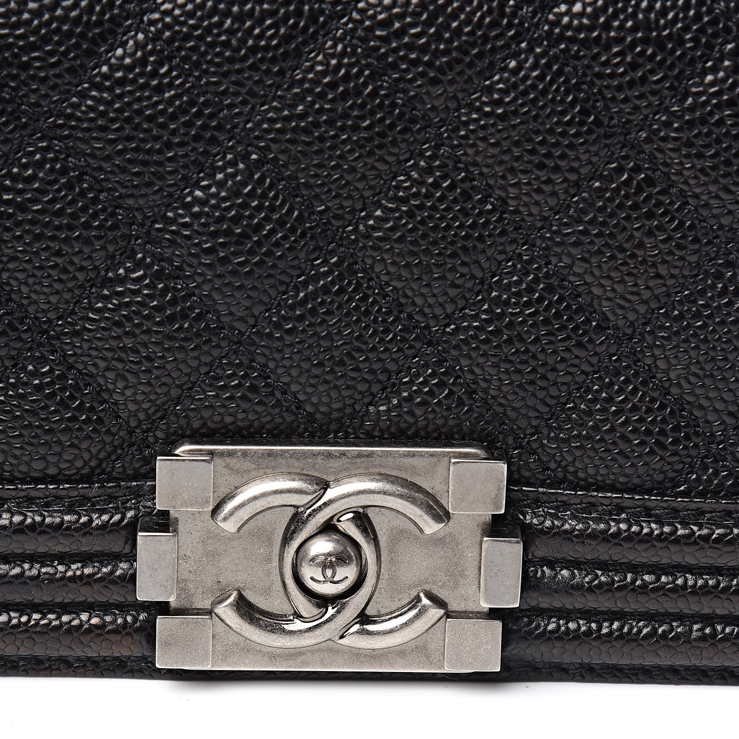Chanel Caviar Quilted Small Boy Flap Black 10 of 10