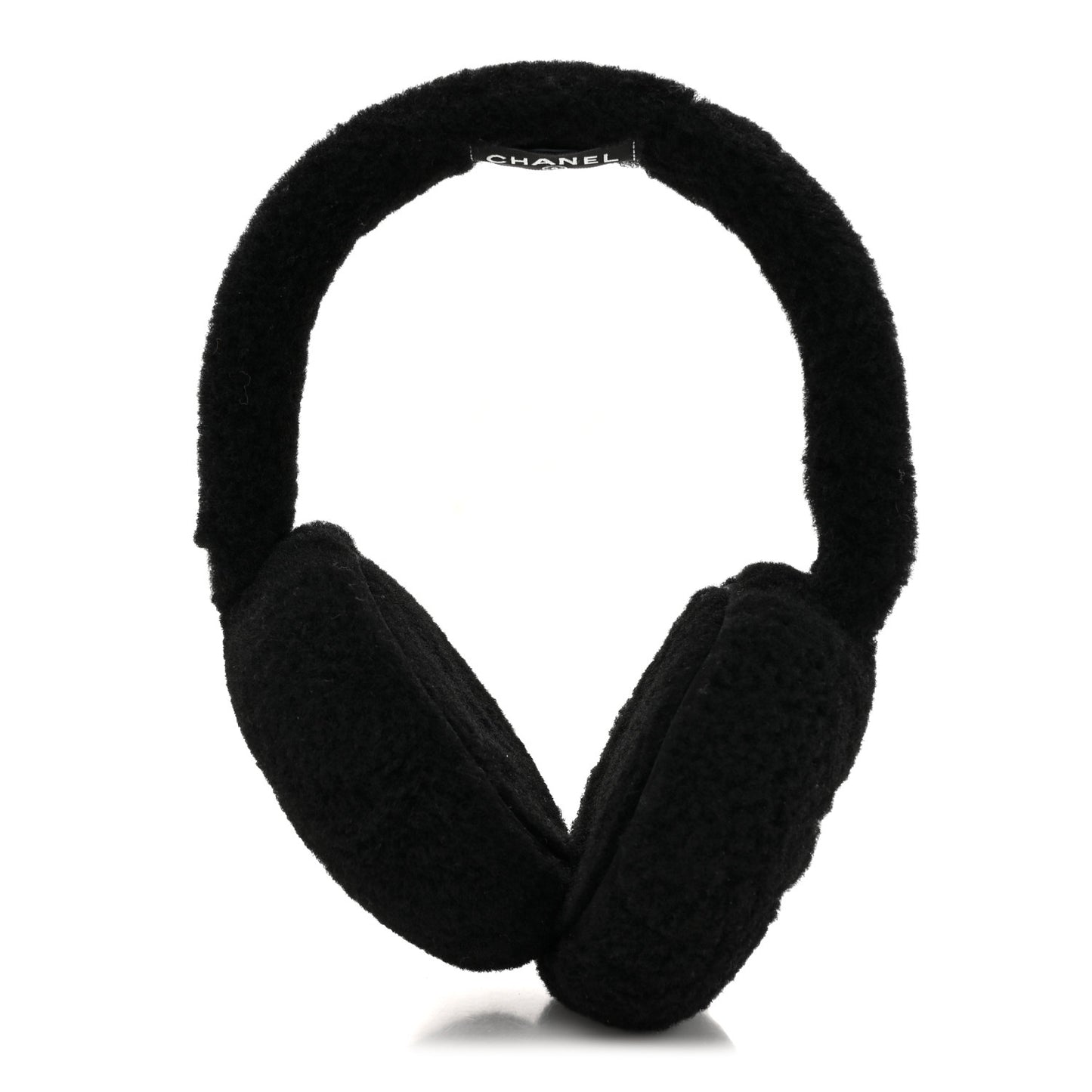 Shearling CC Ear Muffs Black