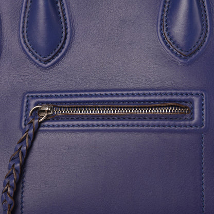 Celine Supple Calfskin Medium Phantom Luggage Indigo 11 of 19