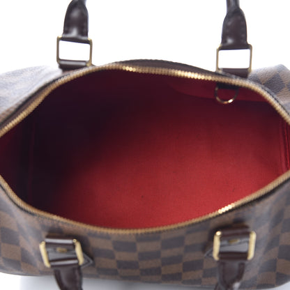 Louis Vuitton Damier Ebene Speedy 30 5 of 11