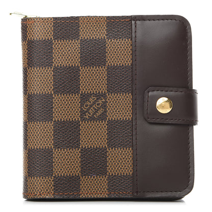 Louis Vuitton Damier Ebene Zippe Zipped Compact Wallet 1 of 7