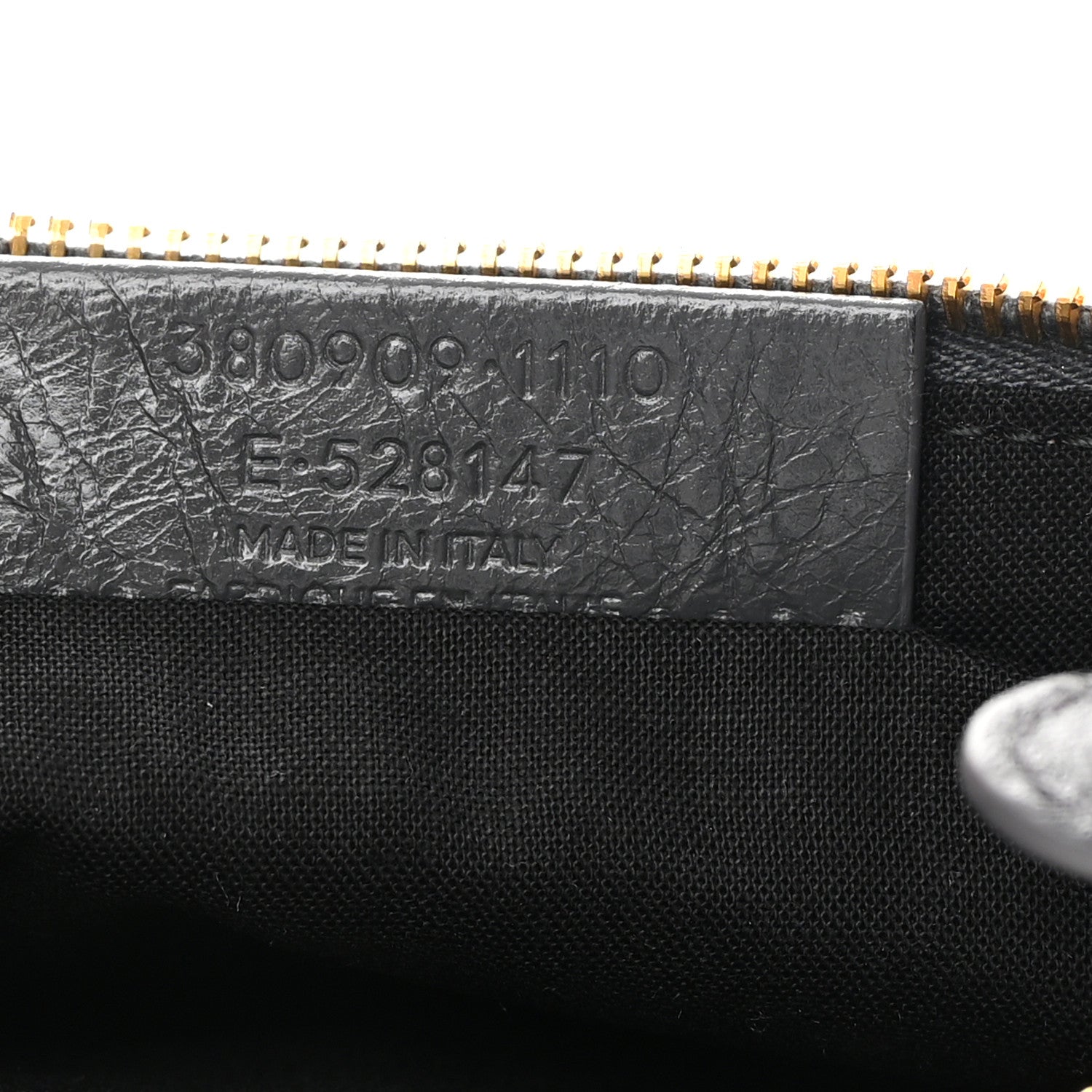Balenciaga Agneau Giant 12 Gold Hardware Pouch Clutch Gris Fossile 7 of 7