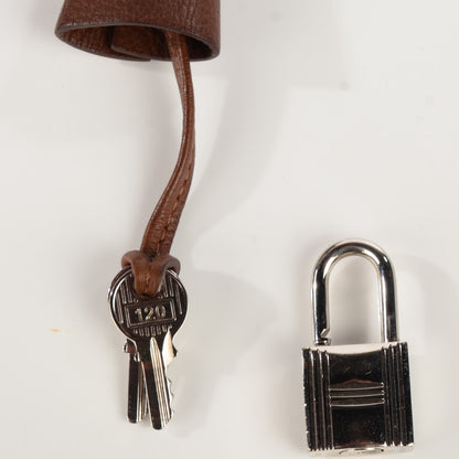 Hermes Taurillon Clemence Victoria II 35 Havane 7 of 15