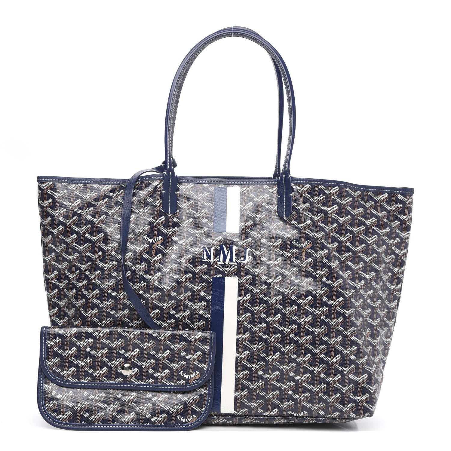 Goyard Goyardine Saint Louis PM Blue 1 of 10