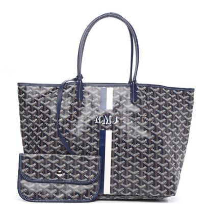 Goyard Goyardine Saint Louis PM Blue 1 of 10
