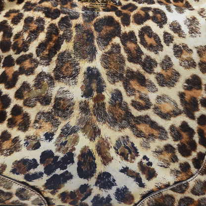 Prada Calf Hair Leopard Print Shoulder Bag Avorio 18 of 20