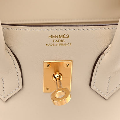 Hermes Swift Birkin 25 Nata 6 of 12