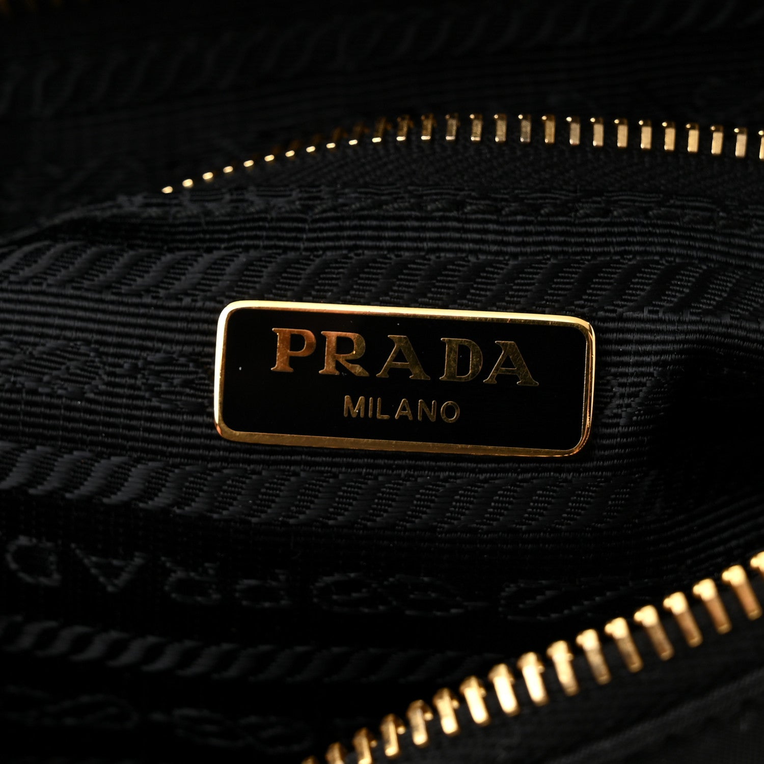 Prada Tessuto Nylon Saffiano Crossbody Bag Black 6 of 9