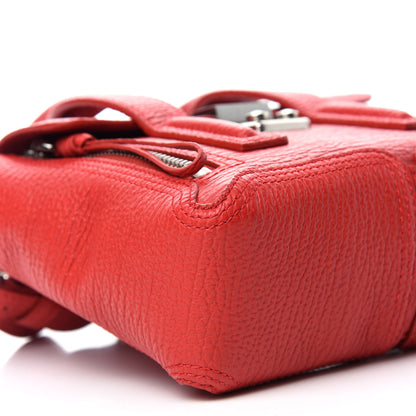 3.1 Phillip Lim Textured Calfskin Mini Pashli Satchel Red 9 of 10