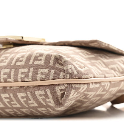 Fendi Zucchino Vitello Tube Messenger Bag Cipria Teint Cipria 9 of 10