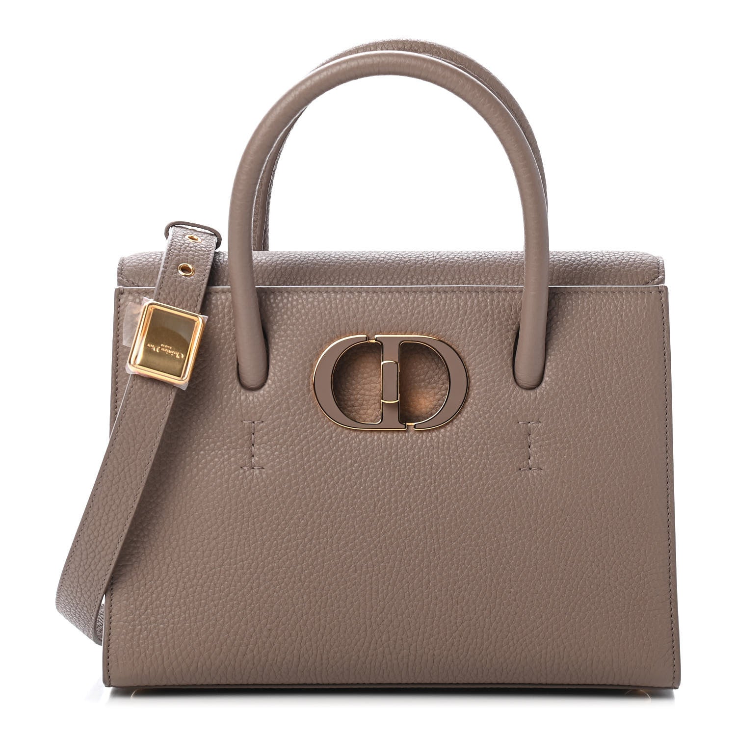 Christian Dior Grained Calfskin Medium St. Honore Tote 1 of 8