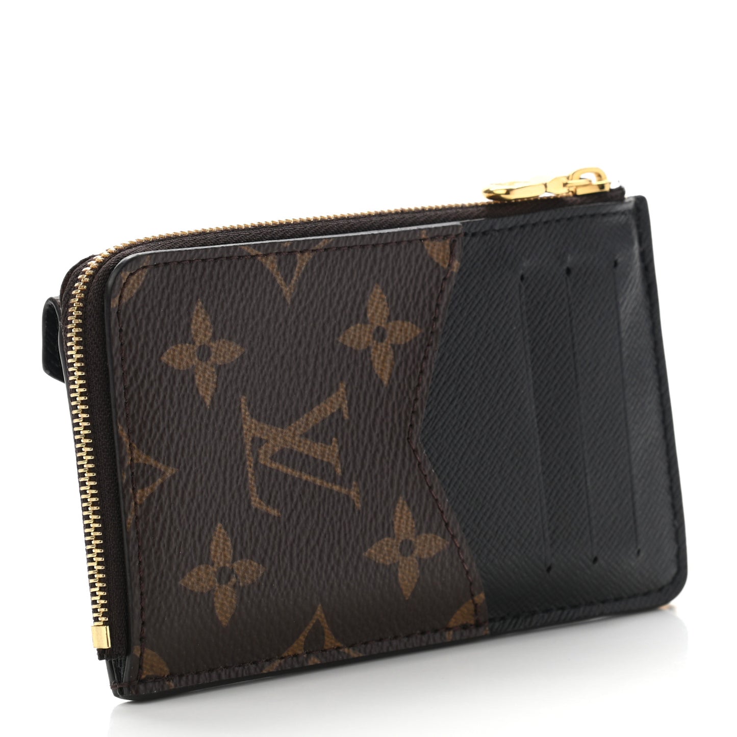 Monogram Recto Verso Card Holder Black