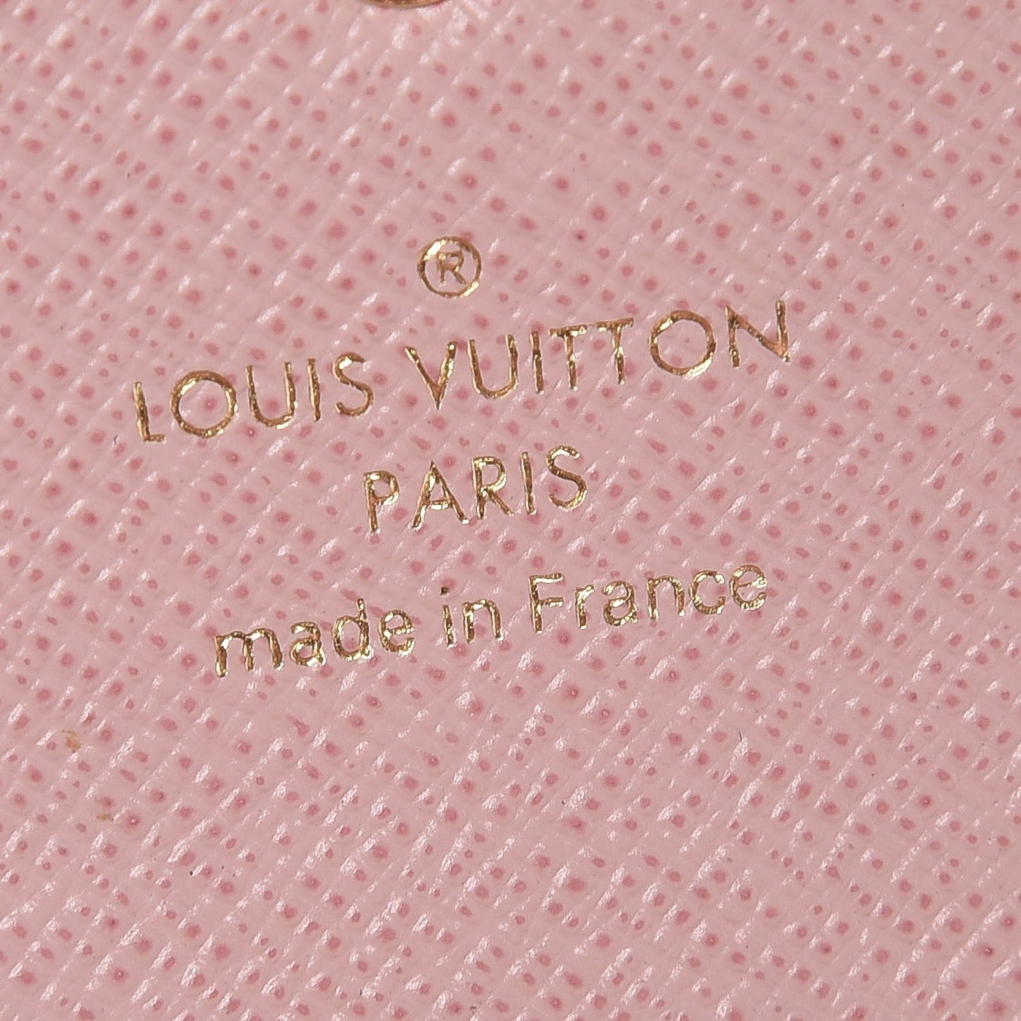 Damier Ebene Multicles 6 Key Holder Rose Ballerine