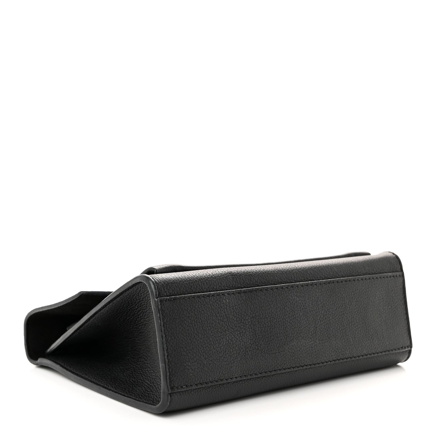 Soft Calfskin My Lockme Chain Bag BB Black