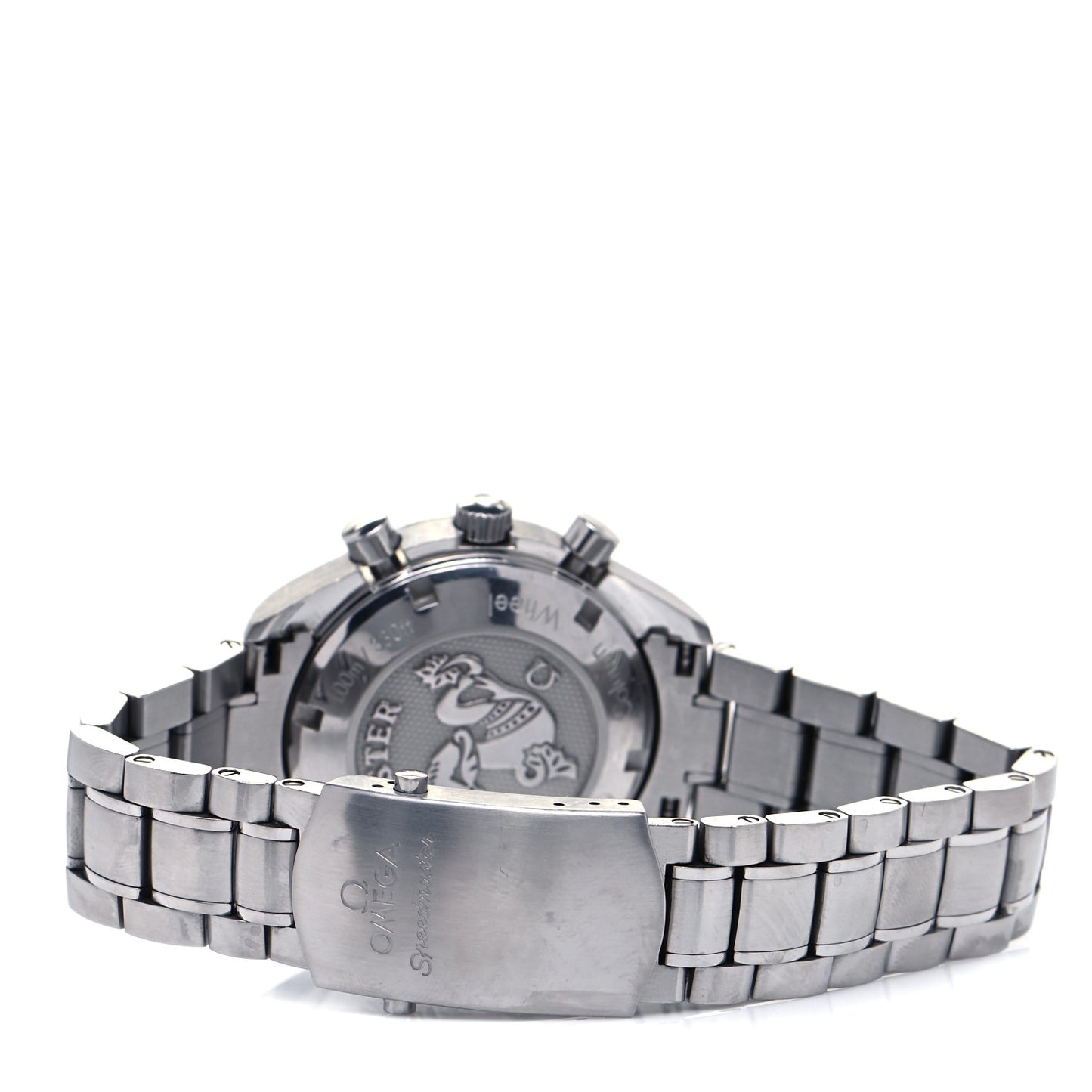 Stainless Steel 40mm Speedmaster Racing Co-Axial Chronograph Automatic Watch White 326.30.40.50.02.001