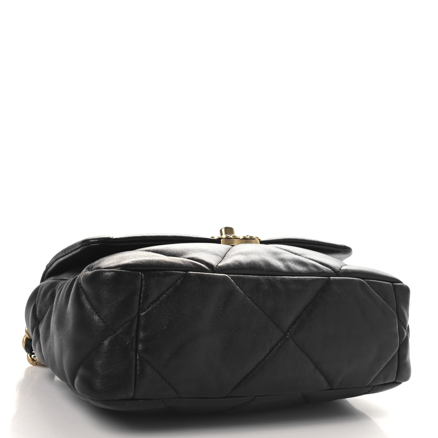 Chanel Lambskin Quilted Medium Chanel 19 Flap Black 4 of 10