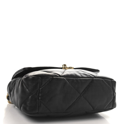 Chanel Lambskin Quilted Medium Chanel 19 Flap Black 4 of 10