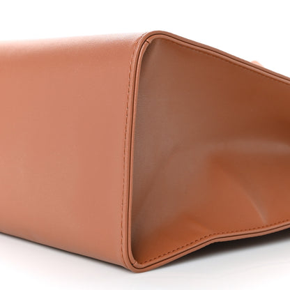Telfar Vegan Leather Medium Shopping Bag Tan 9 of 9