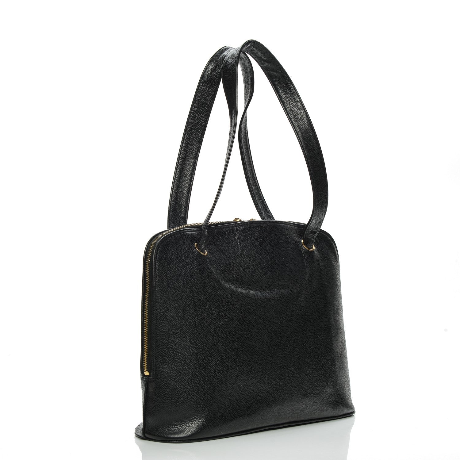 Chanel Caviar CC Shoulder Bag Black 3 of 11