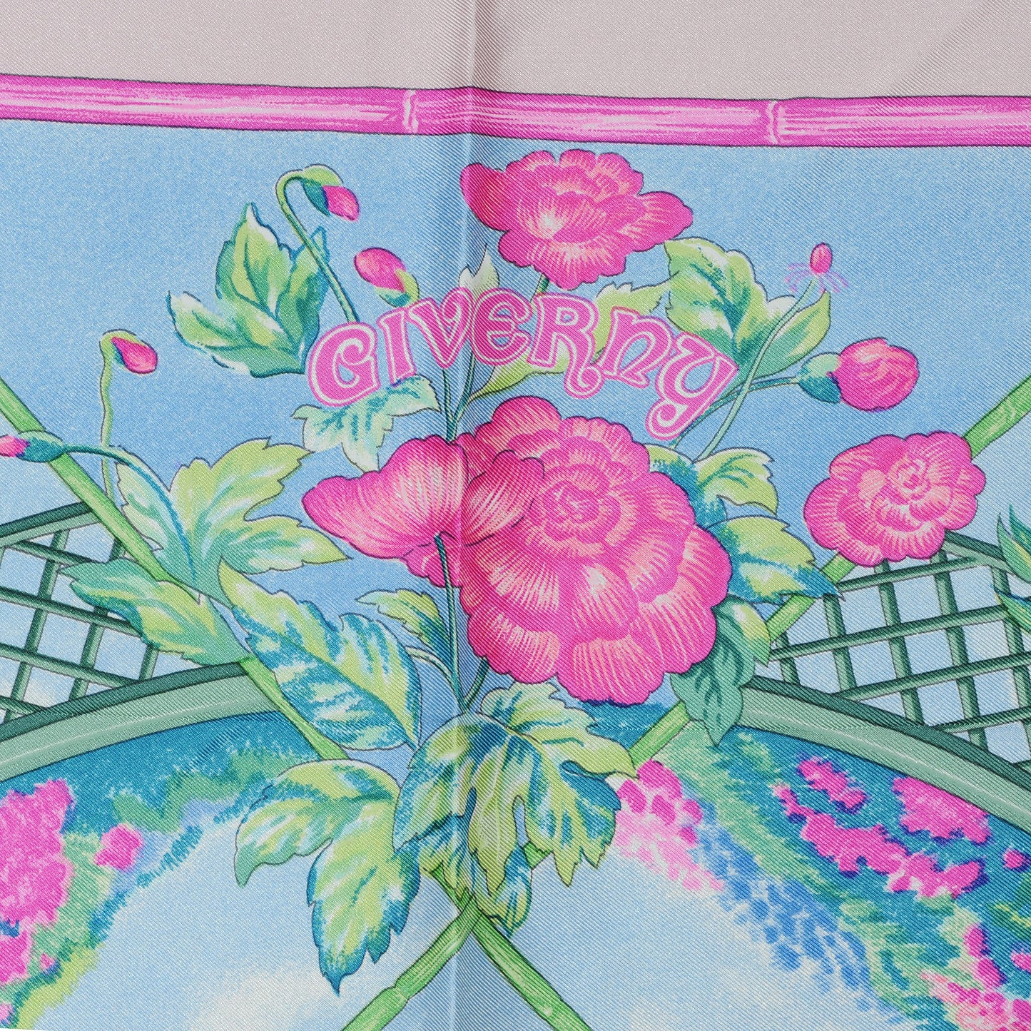 Silk Giverny Scarf 90