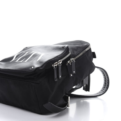 Valentino Garavani Nylon VLTN Rockstud Backpack Black 7 of 10