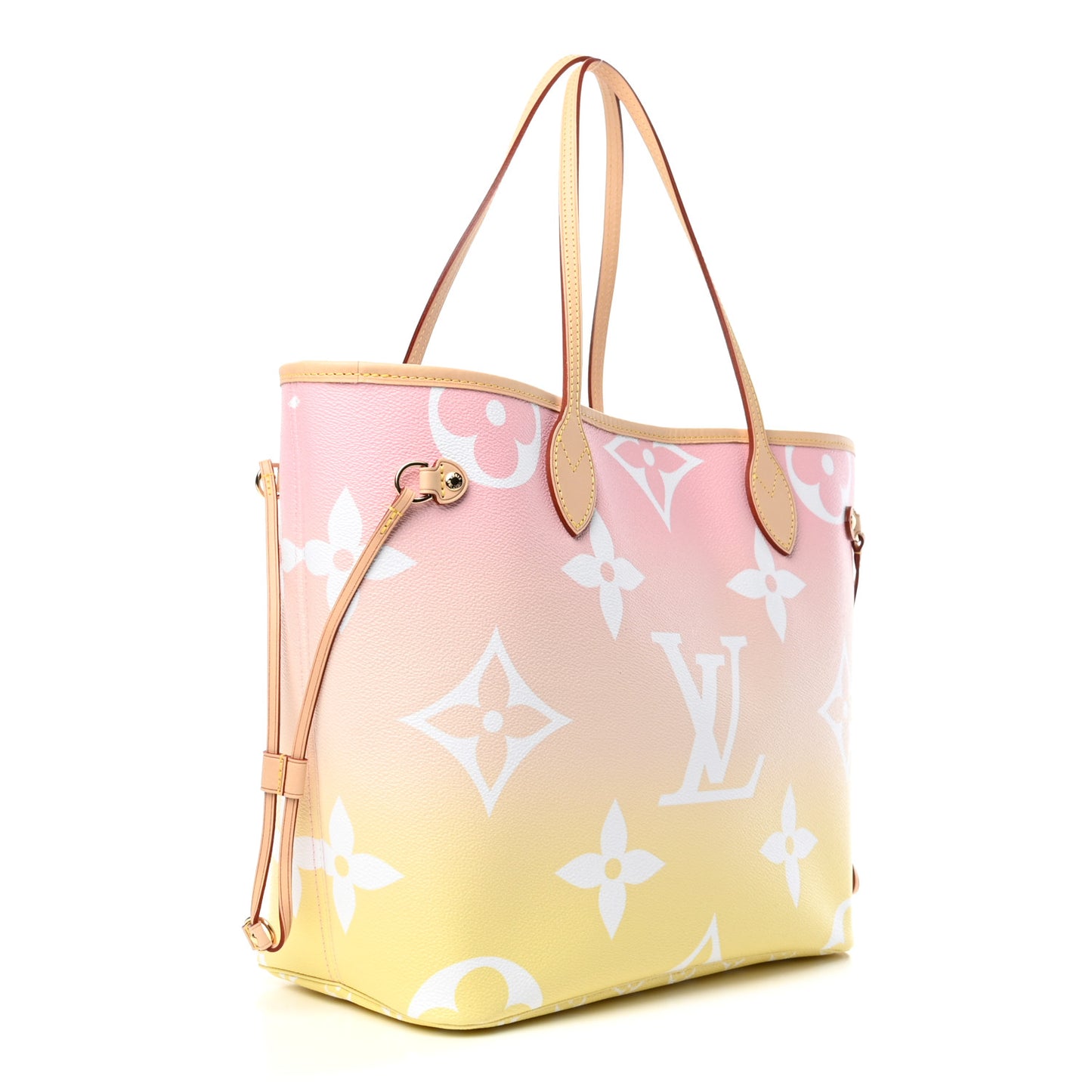 Monogram Giant By The Pool Neverfull MM Light Pink