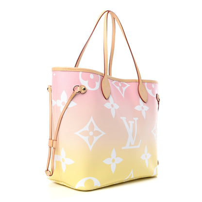 Louis Vuitton Monogram Giant By The Pool Neverfull MM Light Pink 2 of 4