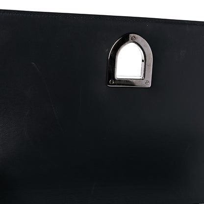Christian Dior Metallic Patent Micro-Cannage Medium Diorama Flap Bag Onyx Black 10 of 11